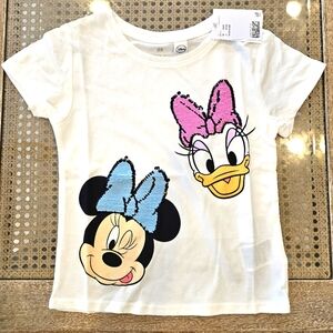 SOLD....H&M Minnie and Daisy duck t-shirt - New!